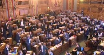 L'examen du budget 2010 commence par une suspension se séance