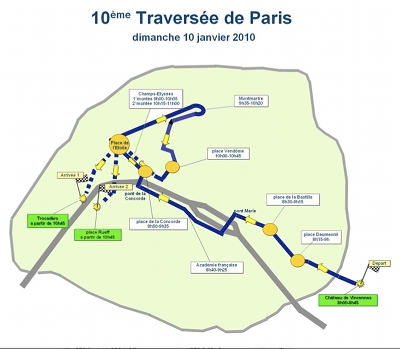10ème traversée de Paris en voitures anciennes
