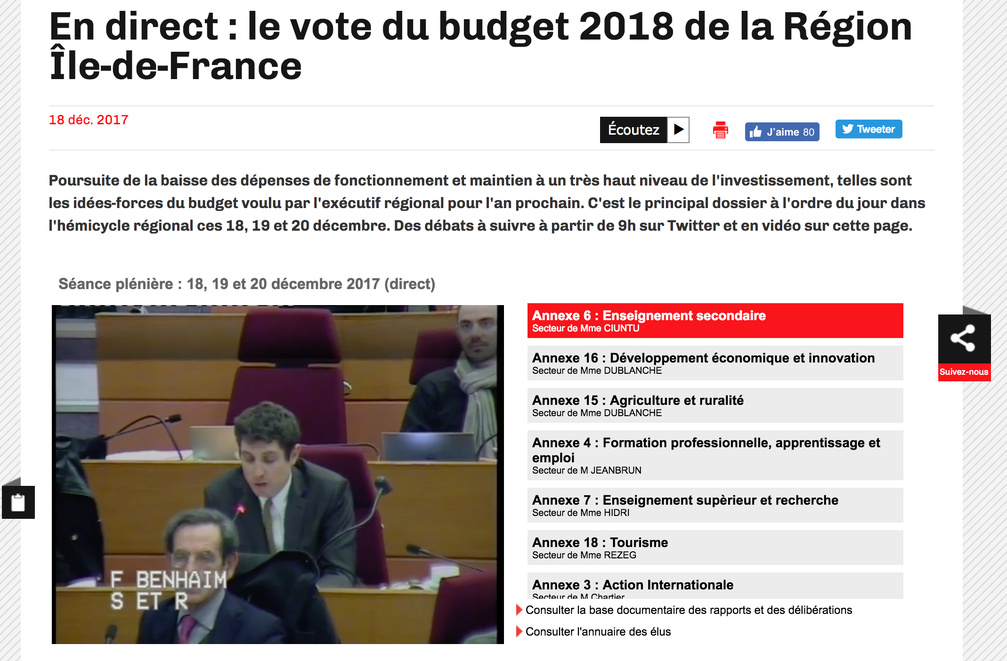 L'image est revenue mais sans le son : le conseil régional Ile-de-France partiellement reconnecté à la Terre