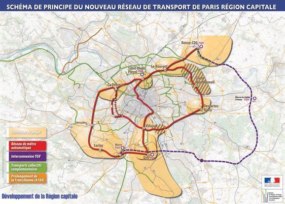 Le projet du Grand Paris dont on ne connaît pas les détails