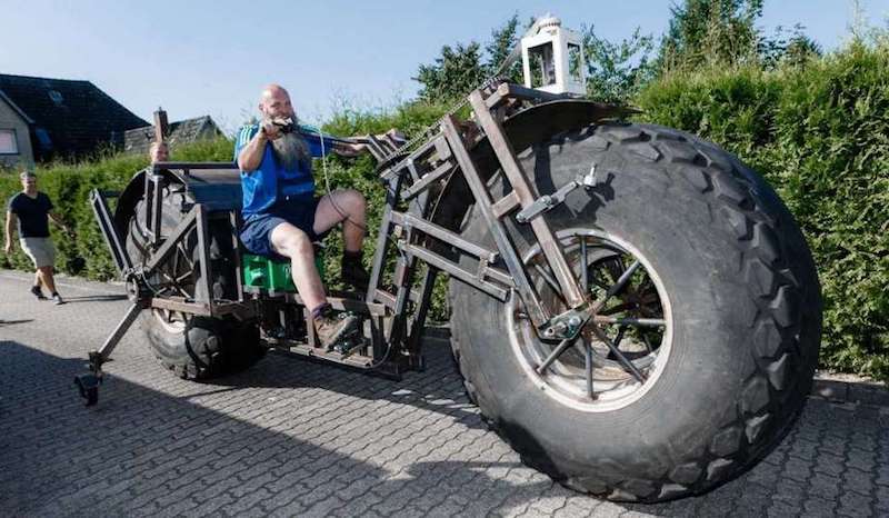 Le vélo le mieux visible au monde © DR 1er août 2016 - www.t-online.de