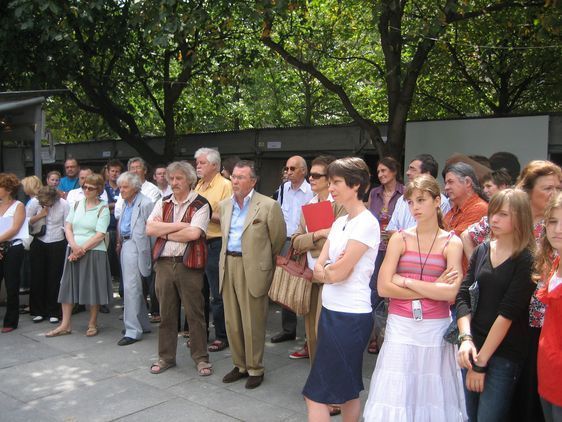 Inauguration des Journées de la Céramique à la Foire Saint-Germain en 2006