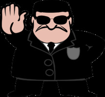 Agent de sécurité © DR