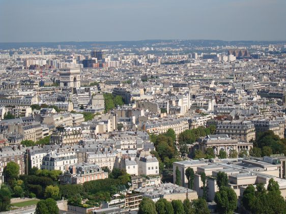 Vue de Paris depuis la Tour Eiffel