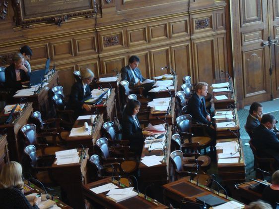 Le conseil de Paris le 18 octobre 2010