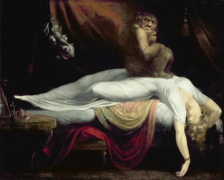 Henry Füssli, Le Cauchemar, 1782, Detroit, Institut of Arts © The Bridgeman Art Library