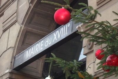 Mairie du 18e arrondissement de Paris.