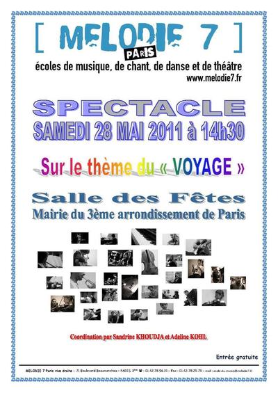 Samedi 28 mai 2011 : après-midi  musical  à la mairie du 3e