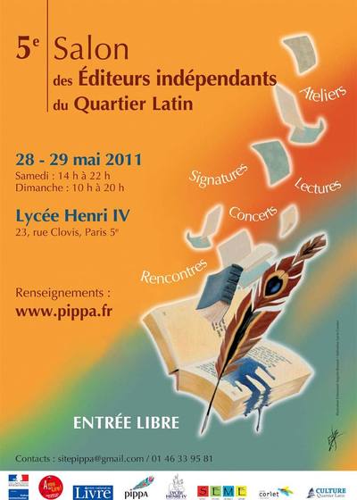 (c) Salon des éditeurs indépendants du Quartier Latin.