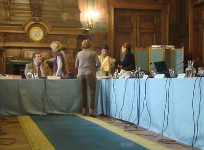 Avant le conseil du 14e arrondissement du 14 juin 2011.