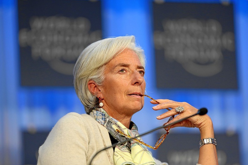 Christine Lagarde au Forum économique de Davos - Suisse en 2013 © CC-BY SA 2.0