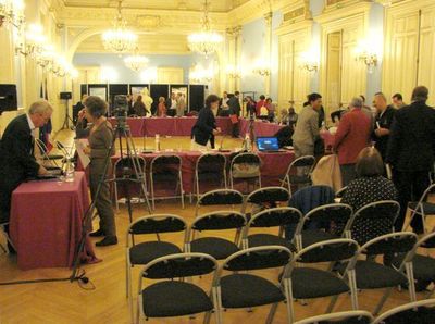 Conseil du 20e arrondissement - Photo : VD.