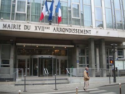 La mairie du 17e arrondissement de Paris.
