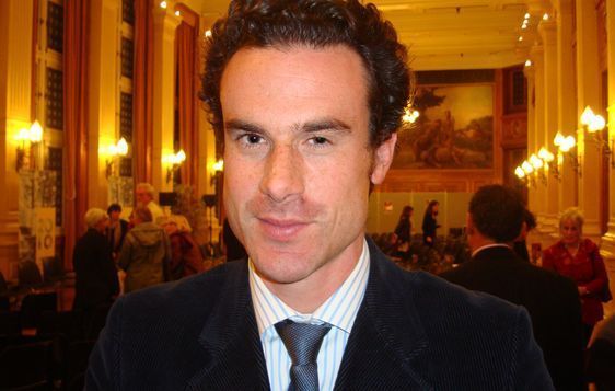 Mathias Vicherat au compte-rendu de mandat du maire du 4e arrondissement - Photo : Paris Tribune Archives septembre 2010.