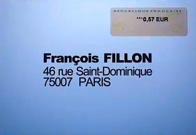 Adresse de la permanence de François Fillon à Paris.