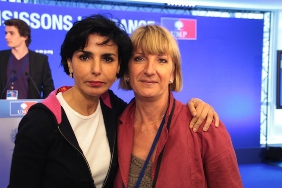 Rachida Dati à la réunion des cadres de l'UMP le 7 juillet 2012 - Crédit Photo : UMP.