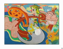 Peter Saul, San Francisco no.2, 1966, fluorescent oil on canvas, 120,5x161,5 cm, coll. MAC, Marseille © ADAGP Paris 2020, Photo Ville de Marseille, distribution RMN Paris, Benjamin Soligny / Raphaël Chipault Peter Saul, San Francisco no.2, 1966, fluorescent oil on canvas, 120,5x161,5 cm, coll. MAC, Marseille © ADAGP Paris 2020, Photo Ville de Marseille, distribution RMN Paris, Benjamin Soligny / Raphaël Chipault