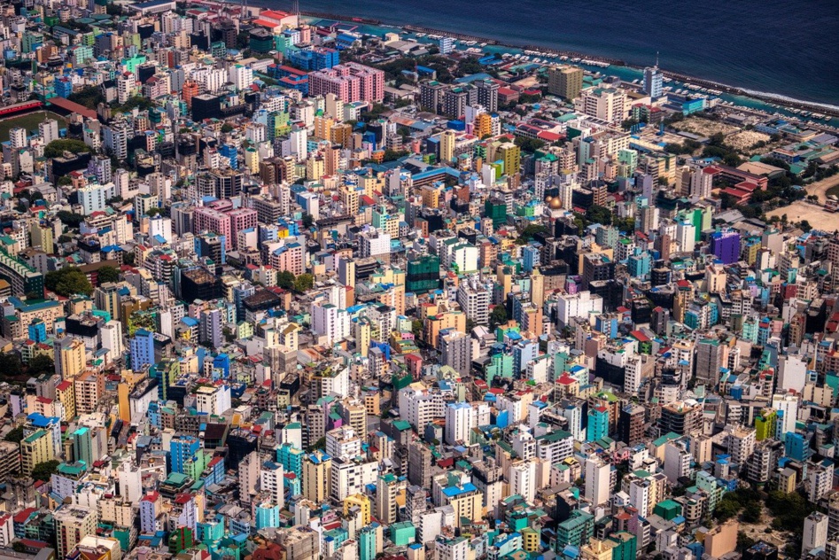 Malé, la capitale et la ville la plus peuplée des Maldives © Jonny Belvédère. Malé, la capitale et la ville la plus peuplée des Maldives © Jonny Belvédère.