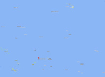 Essais nucléaires américains en Océanie : distance atoll Johnston et les autres îles du Pacifique Sud - capture d'écran Google. Essais nucléaires américains en Océanie : distance atoll Johnston et les autres îles du Pacifique Sud - capture d'écran Google.