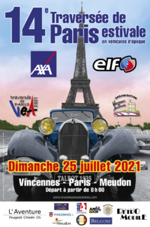 14e Traversée en véhicules d'époque à Paris