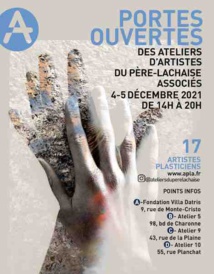 Portes ouvertes des Ateliers du Père Lachaise Associés - décembre 2021
