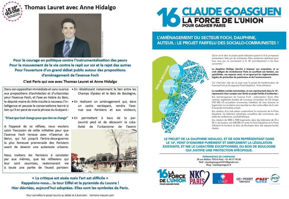 Les élus du 16e fauchent leur jardin