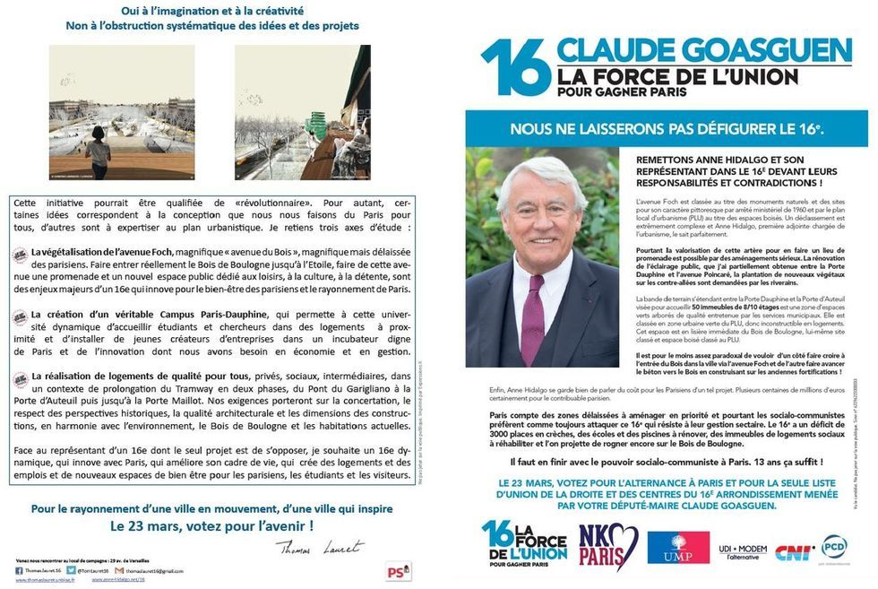 Les élus du 16e fauchent leur jardin