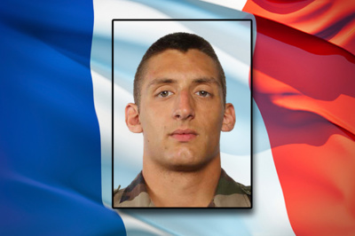 Opération SANGARIS - Décès du soldat de première classe Antoine LE QUINIO, 22 ans - Crédit : Sirpa Terre. Opération SANGARIS - Décès du soldat de première classe Antoine LE QUINIO, 22 ans - Crédit : Sirpa Terre.