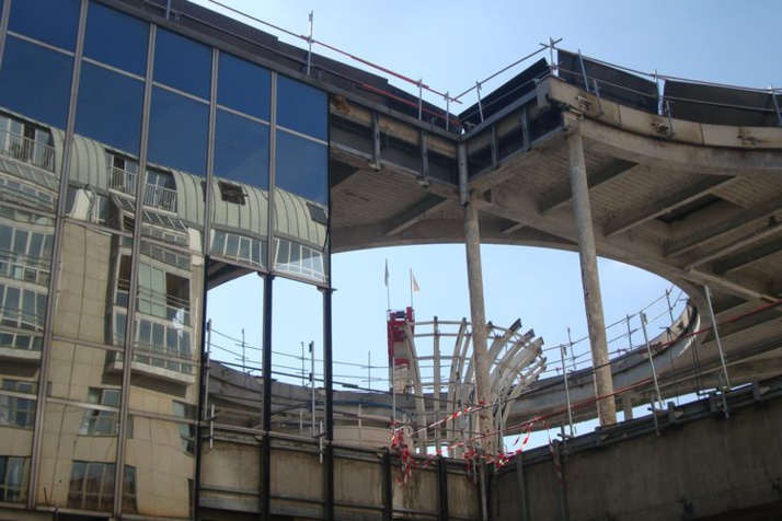 Un trou dans le ciel - Les Halles en 2011 - Crédit : VD.