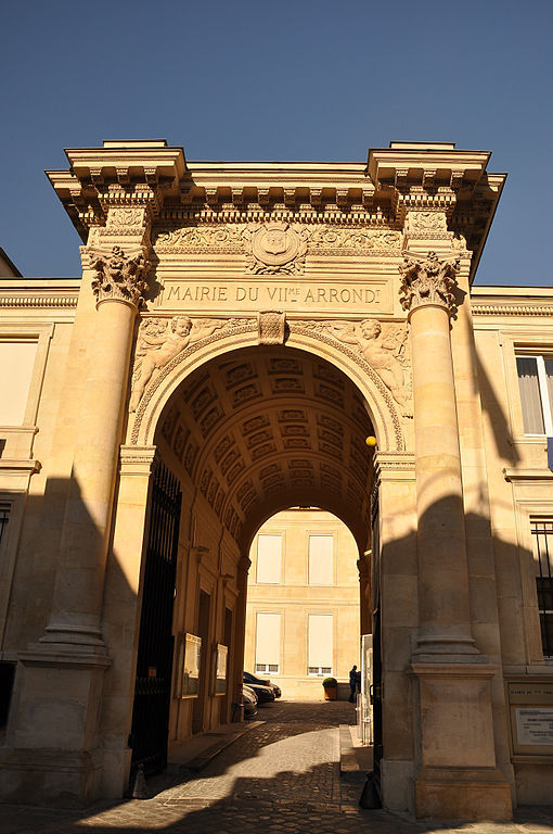 Mairie du 7e arrondissement de Paris © Moonik sous licence creative commons.