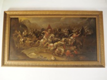 "Bataille de cavalerie contre les Maures" © Etude SADDE à Dijon. "Bataille de cavalerie contre les Maures" © Etude SADDE à Dijon.