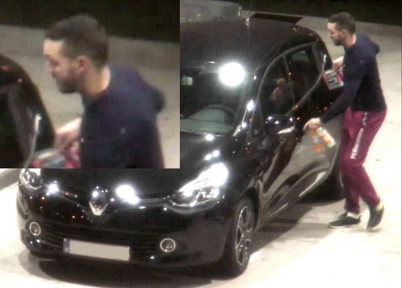 Avis de recherche : Mohamed Abrini, ici filmé à Ressons-sur-Matz dans l'Oise (60) © Parquet fédéral belge (Belgique)