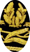 Détail de la casquette d'un sous-préfet © DR