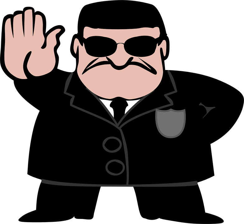 Agent de sécurité © DR