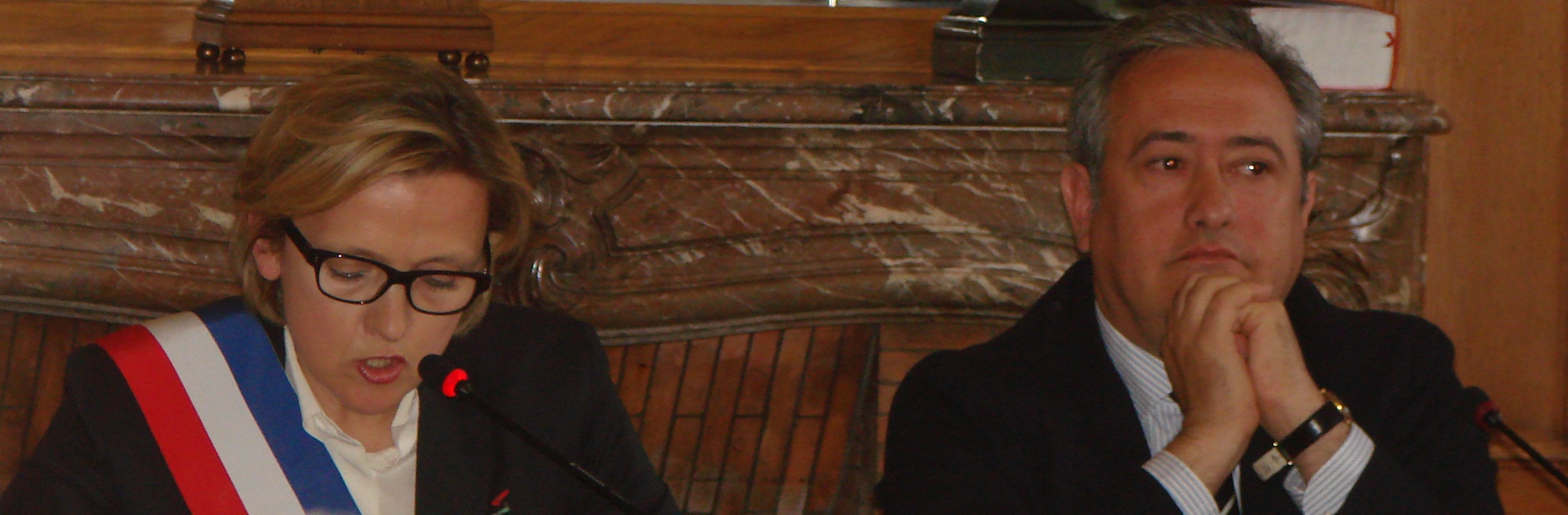 Florence Berthout et Dominique Tiberi - Photo : PT.