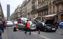 Carambolage rue de Rennes