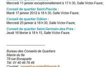 La différence des conseils de quartier du 6e