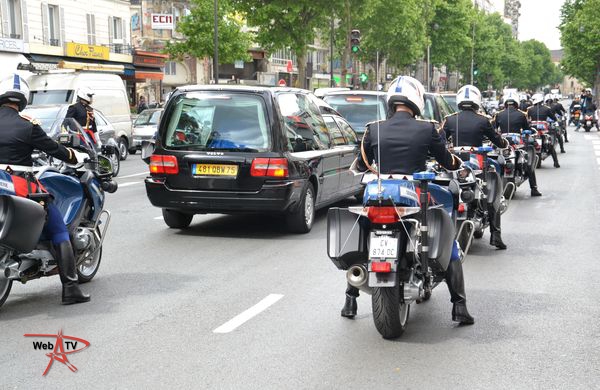 En route pour le Panthéon 